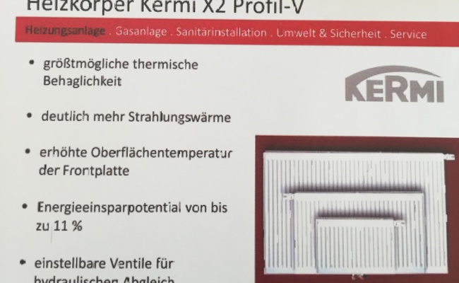 Heizkoerper Kermi X2 Profil V